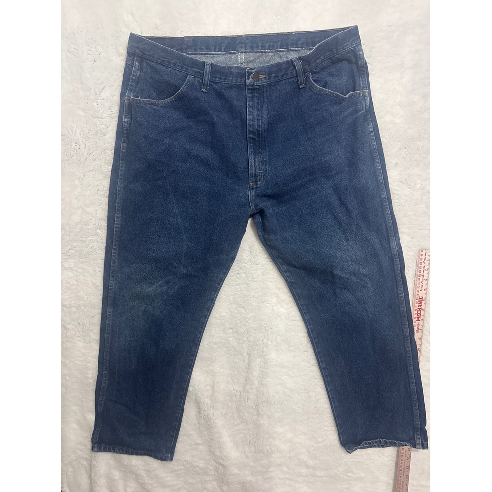 Rustler Jeans Mens 42x30 Blue Denim Classic Fit‎ Work Pants
